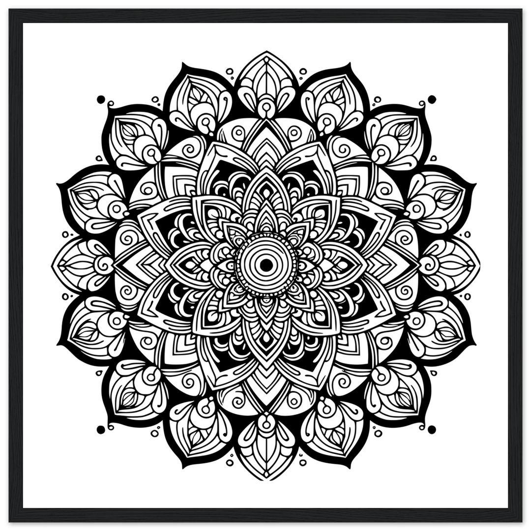 Abstrait floral | Mandala - MoodElle