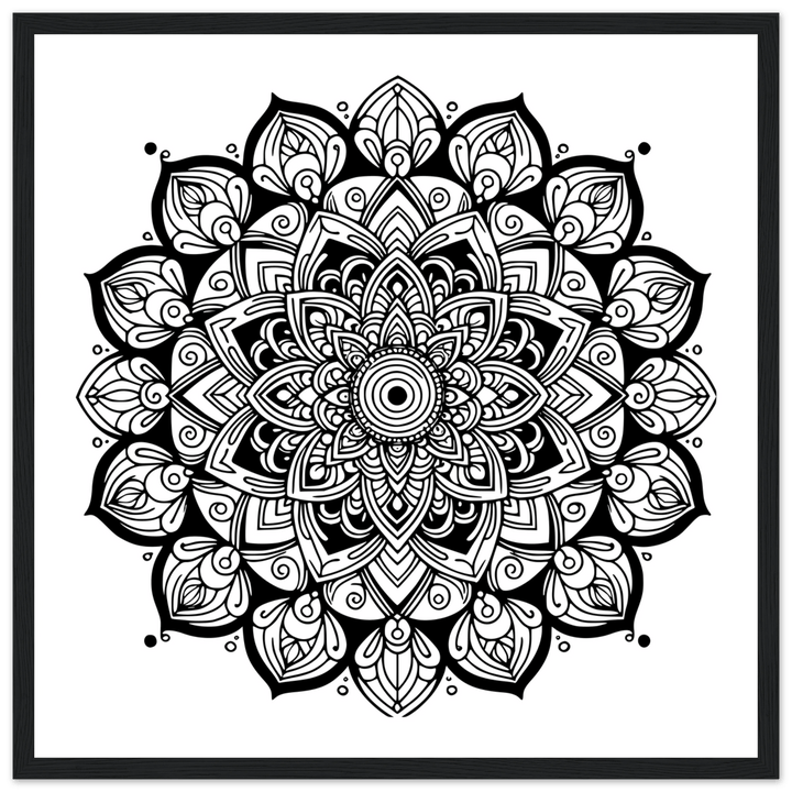 Abstrait floral | Mandala - MoodElle