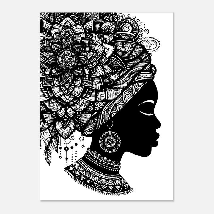 Affiche "beauté africaine" | Afrique - MoodElle