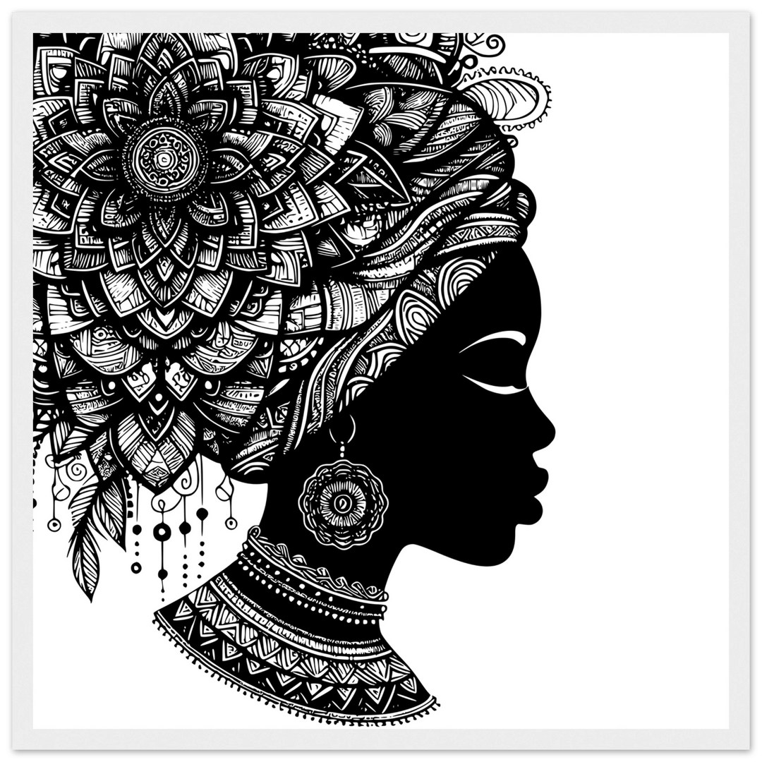 Affiche "beauté africaine" | Afrique - MoodElle