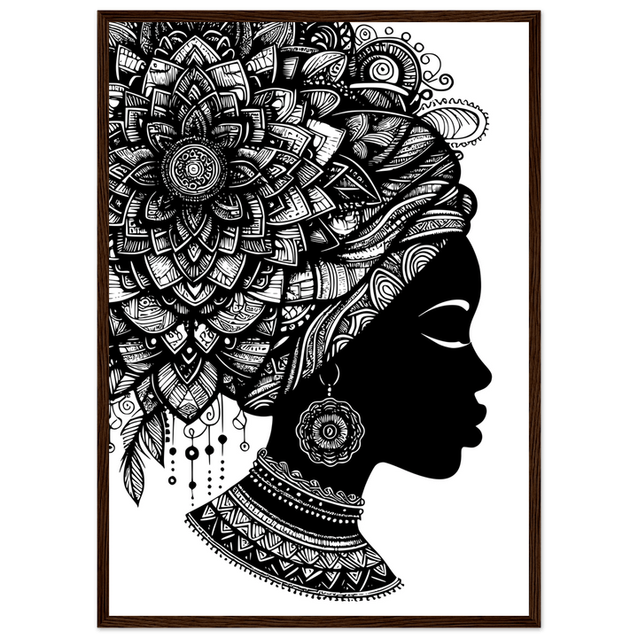 Affiche "beauté africaine" | Afrique - MoodElle