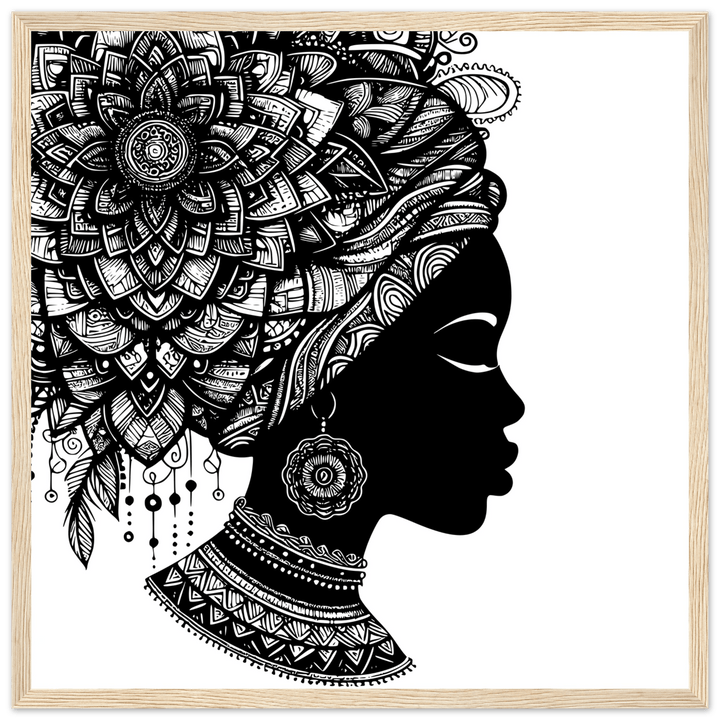 Affiche "beauté africaine" | Afrique - MoodElle