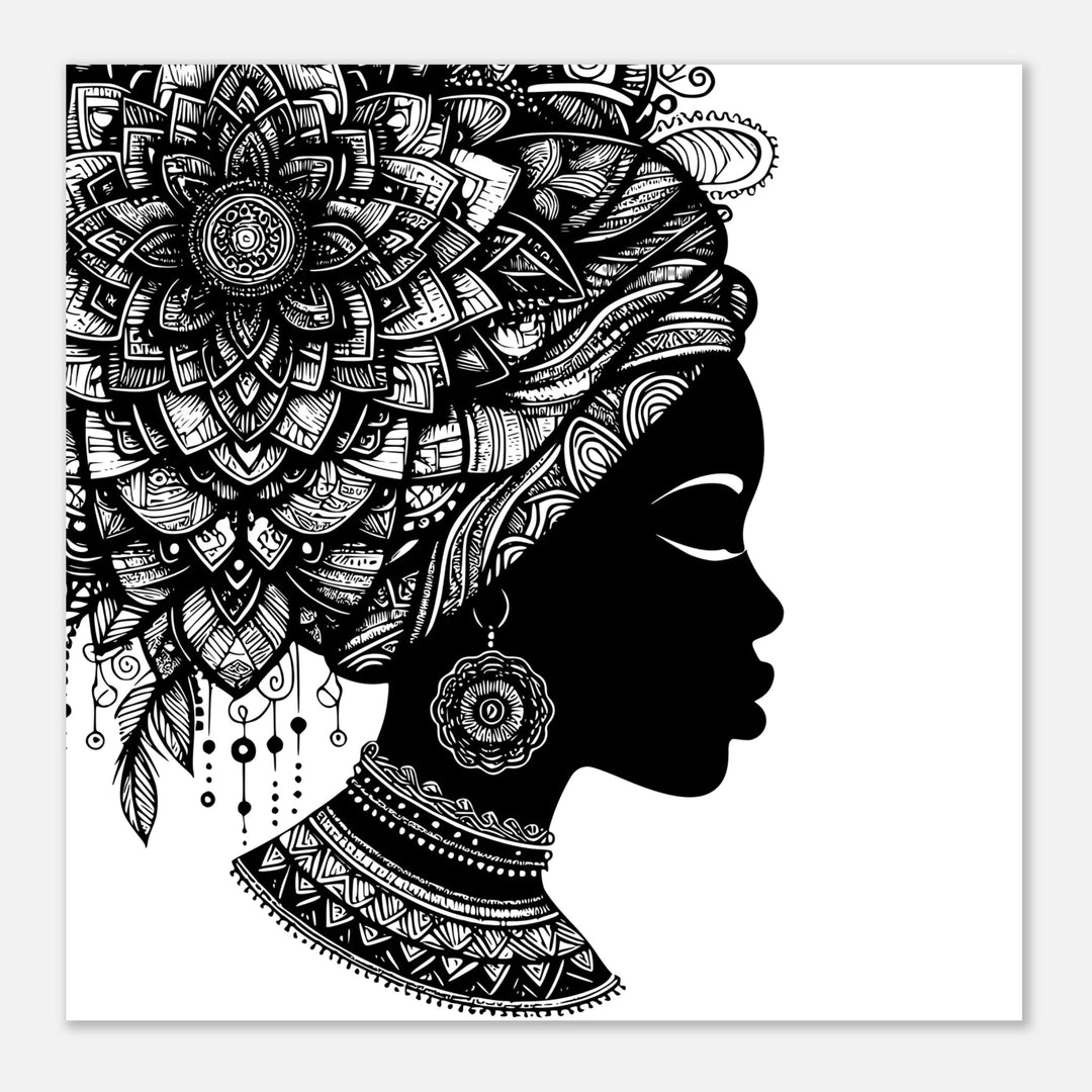 Affiche "beauté africaine" | Afrique - MoodElle