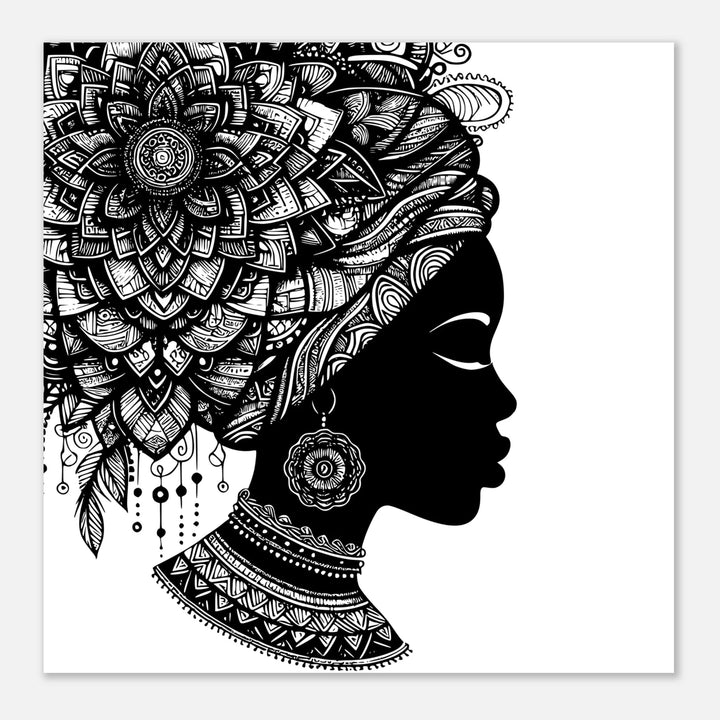 Affiche "beauté africaine" | Afrique - MoodElle