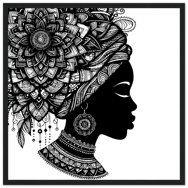 Affiche "beauté africaine" | Afrique - MoodElle