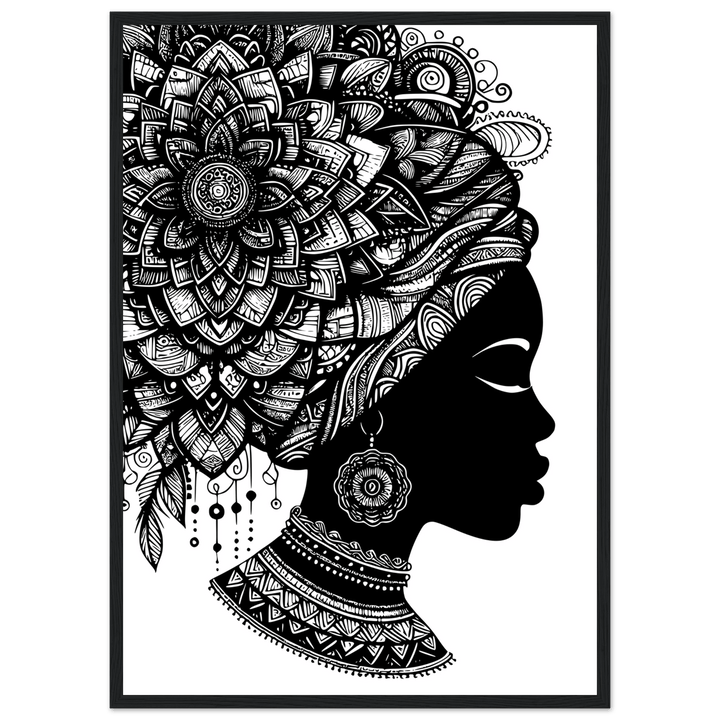 Affiche "beauté africaine" | Afrique - MoodElle