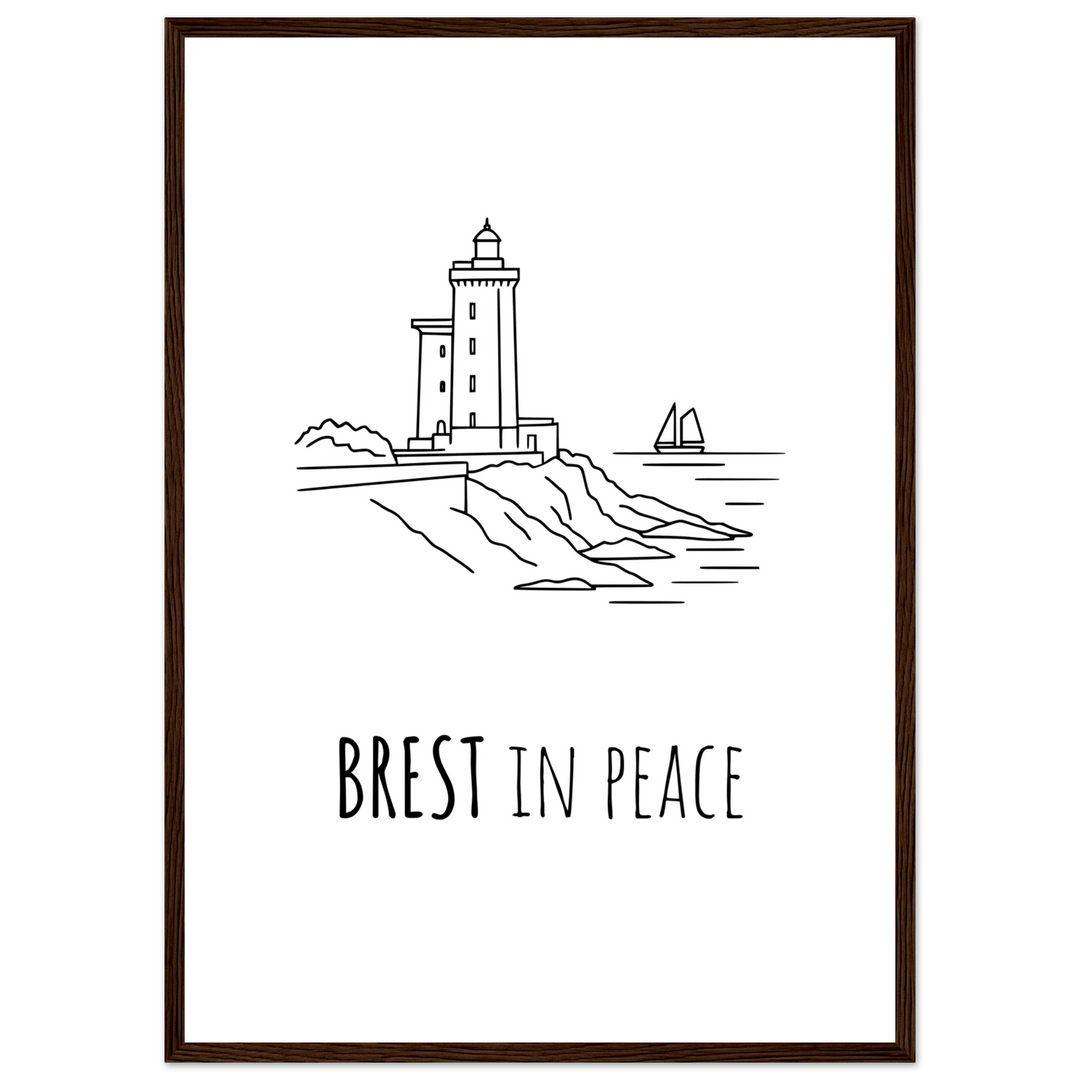 Affiche " Brest in Peace" | Brest - MoodElle
