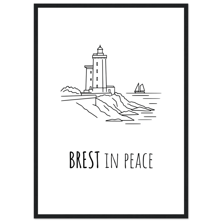 Affiche " Brest in Peace" | Brest - MoodElle