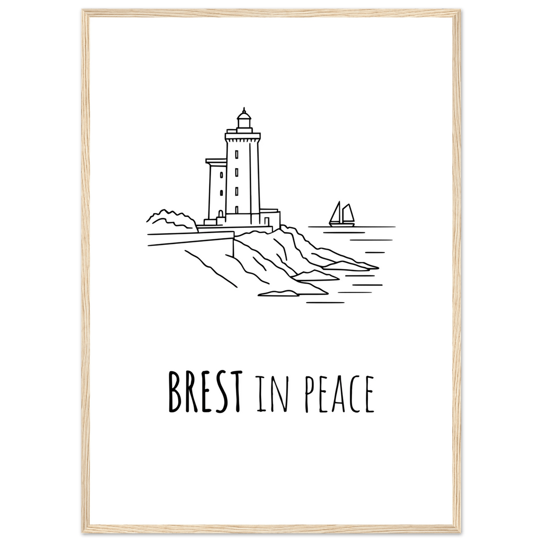 Affiche " Brest in Peace" | Brest - MoodElle
