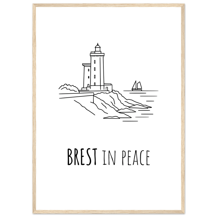 Affiche " Brest in Peace" | Brest - MoodElle
