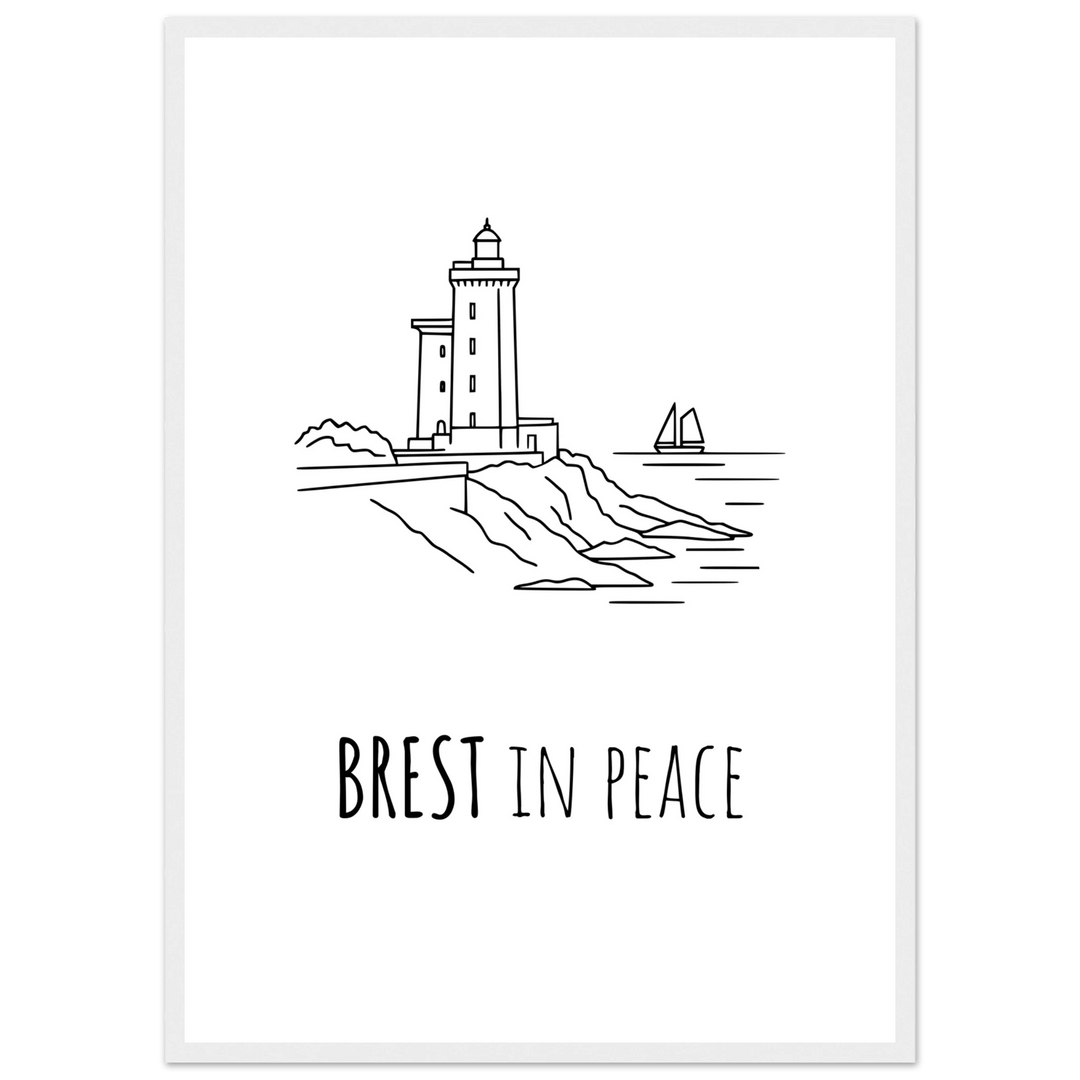 Affiche " Brest in Peace" | Brest - MoodElle