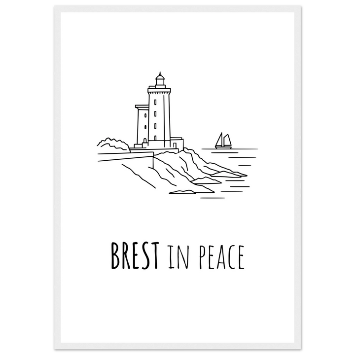 Affiche " Brest in Peace" | Brest - MoodElle