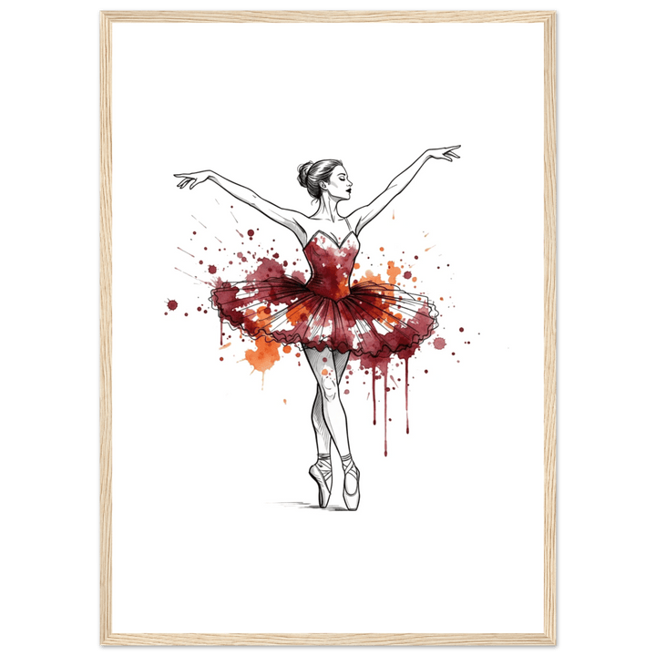 Affiche danse | Style aquarelle - MoodElle
