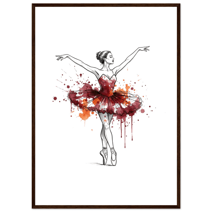 Affiche danse | Style aquarelle - MoodElle