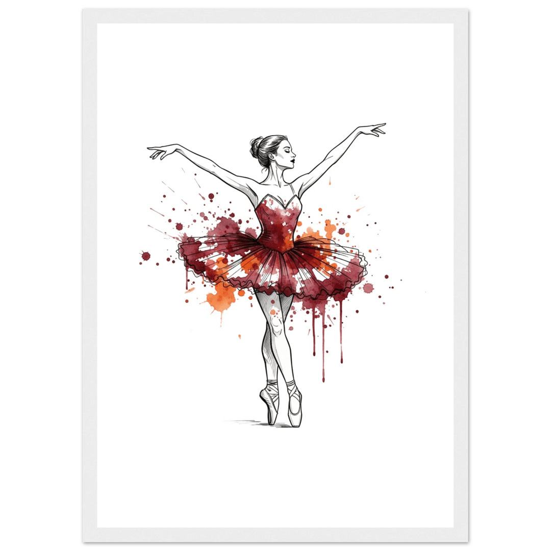 Affiche danse | Style aquarelle - MoodElle