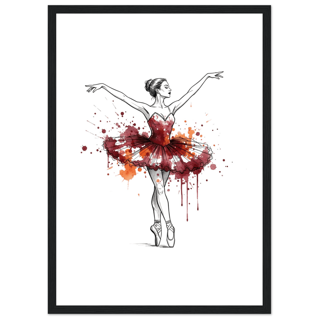 Affiche danse | Style aquarelle - MoodElle