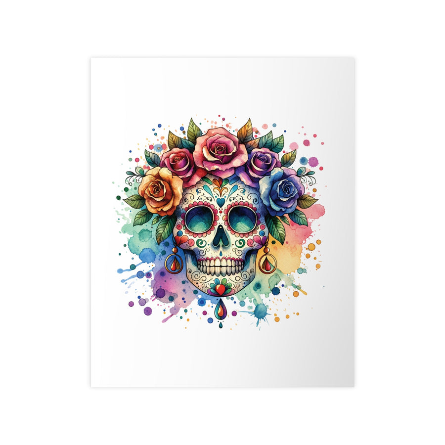 Affiche "Dia de Los Muertos" – Poster aquarelle Artistique - MoodElle