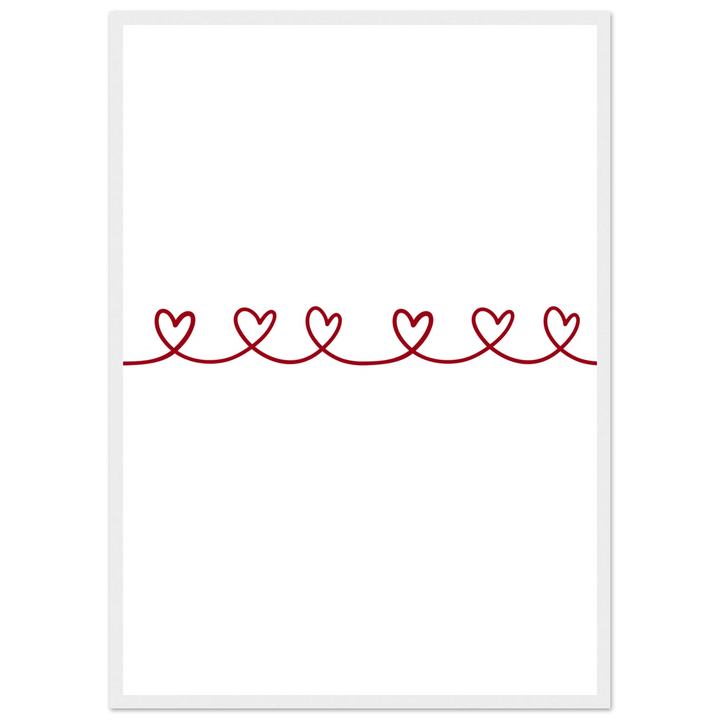 Affiche "Guirlande d'Amour" - MoodElle