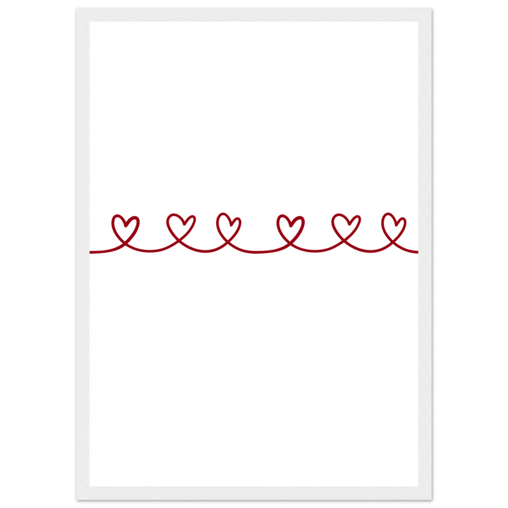 Affiche "Guirlande d'Amour" - MoodElle