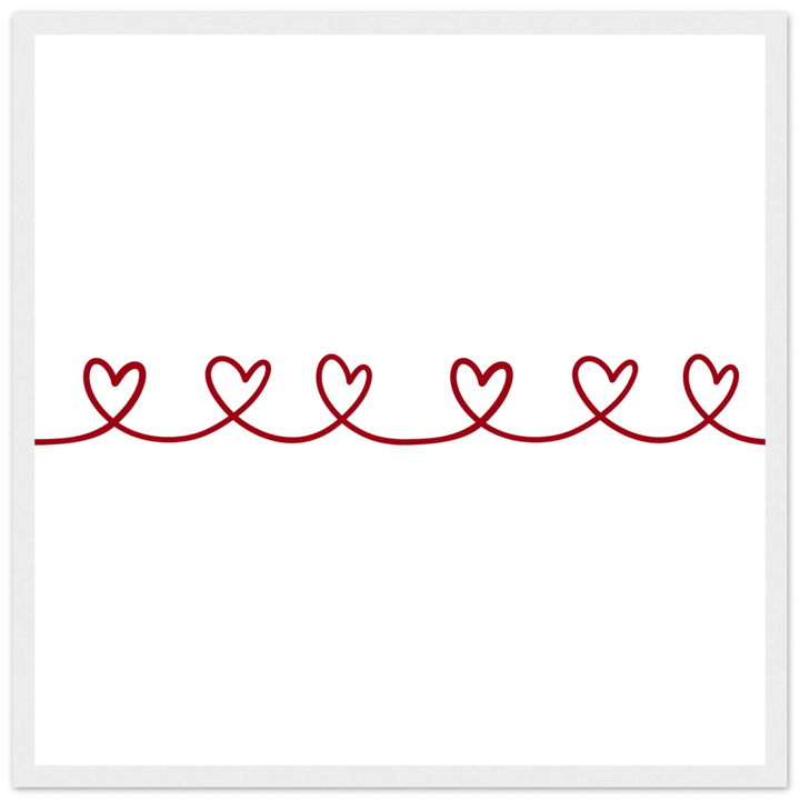 Affiche "Guirlande d'Amour" - MoodElle