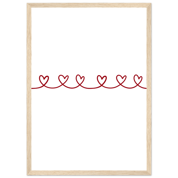 Affiche "Guirlande d'Amour" - MoodElle