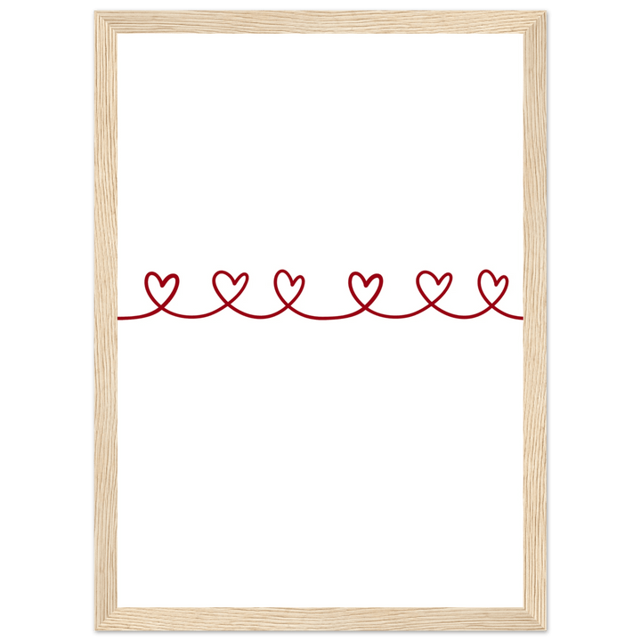 Affiche "Guirlande d'Amour" - MoodElle