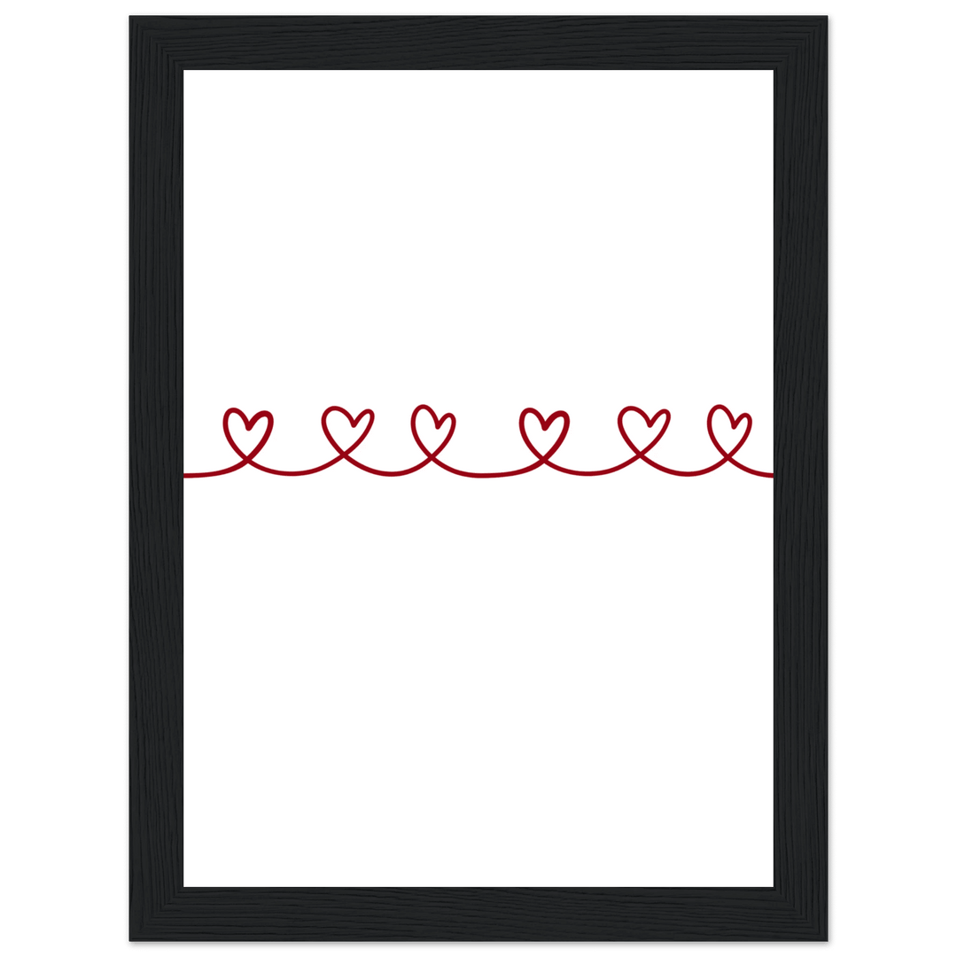 Affiche "Guirlande d'Amour" - MoodElle