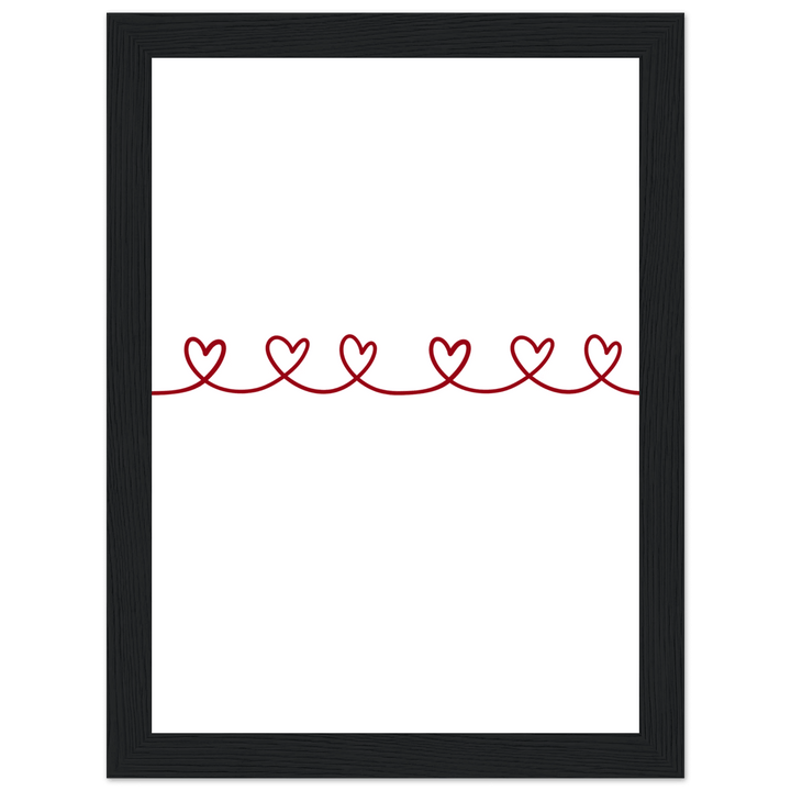 Affiche "Guirlande d'Amour" - MoodElle