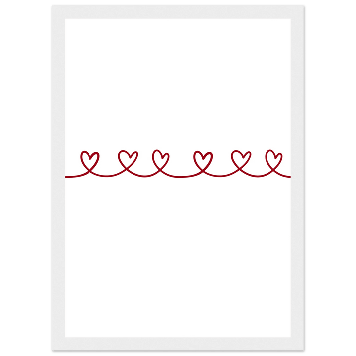 Affiche "Guirlande d'Amour" - MoodElle