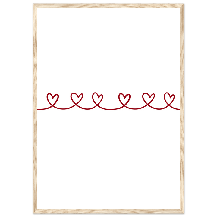 Affiche "Guirlande d'Amour" - MoodElle