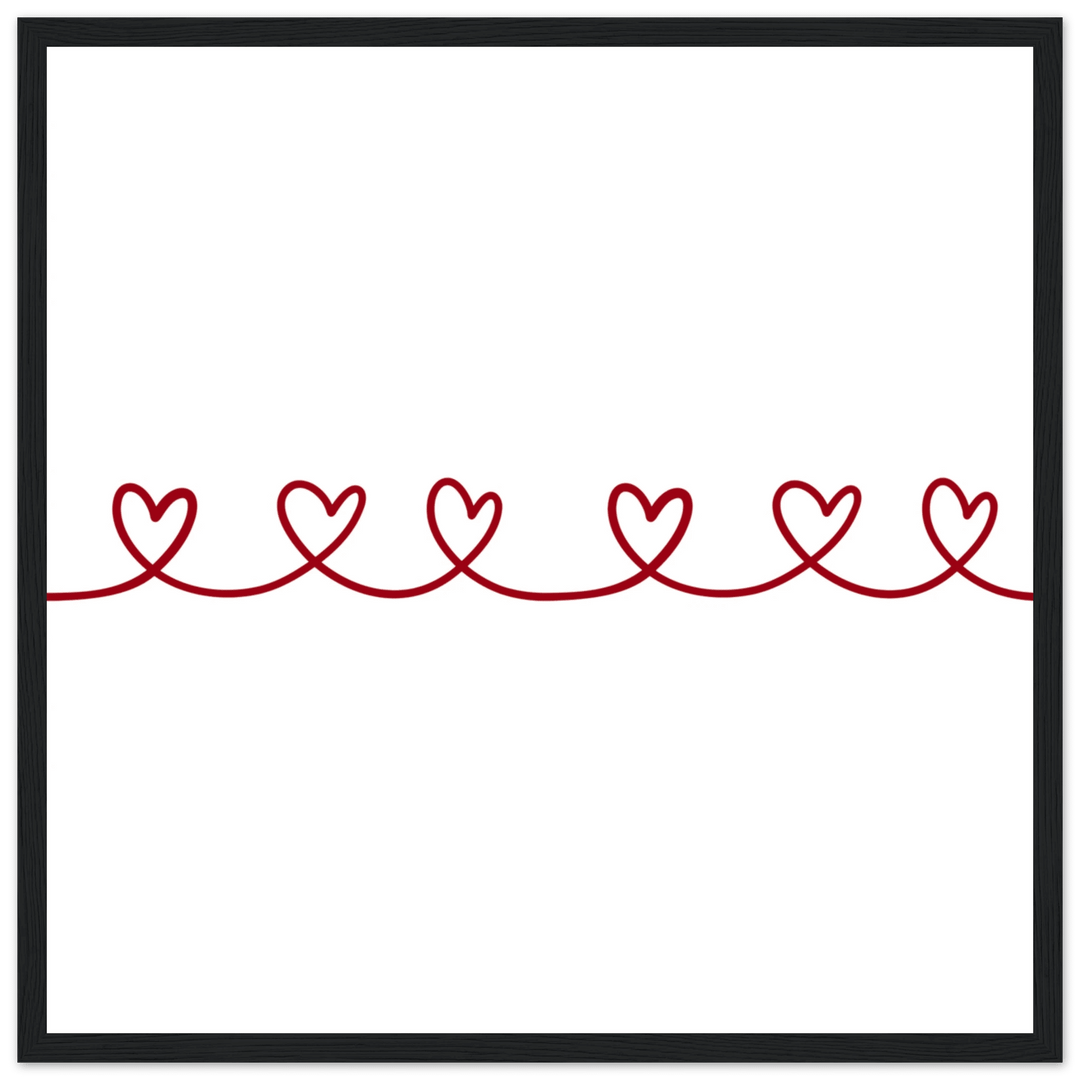 Affiche "Guirlande d'Amour" - MoodElle