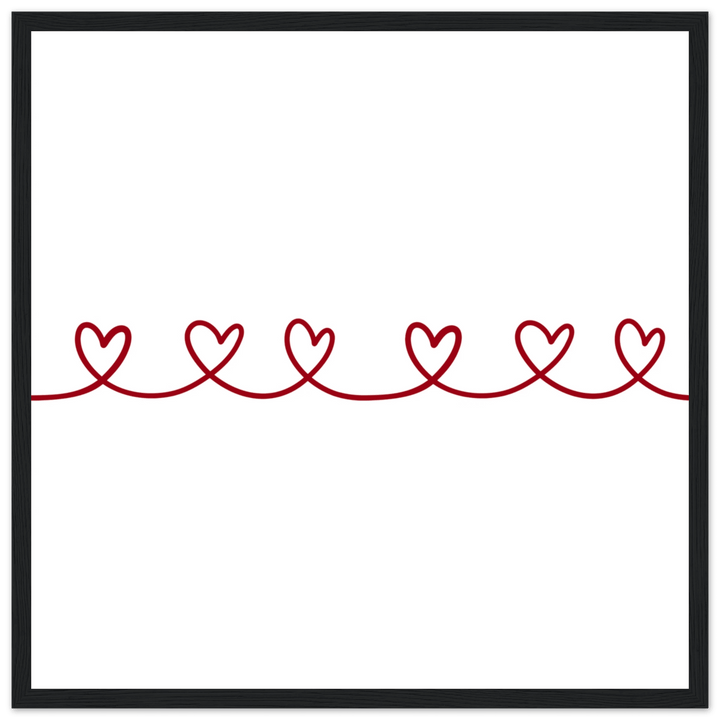 Affiche "Guirlande d'Amour" - MoodElle