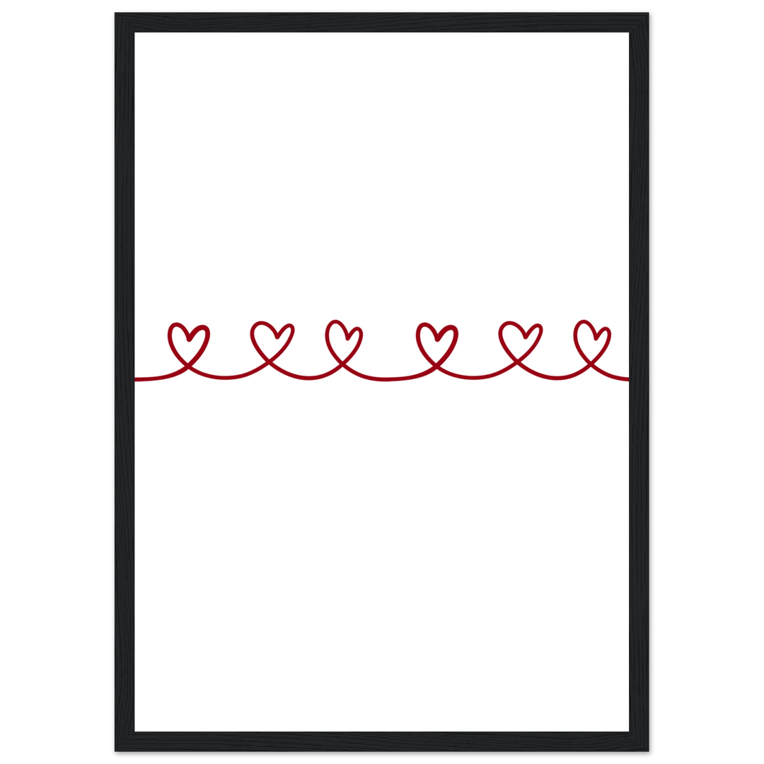 Affiche "Guirlande d'Amour" - MoodElle