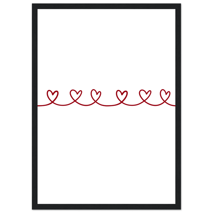 Affiche "Guirlande d'Amour" - MoodElle