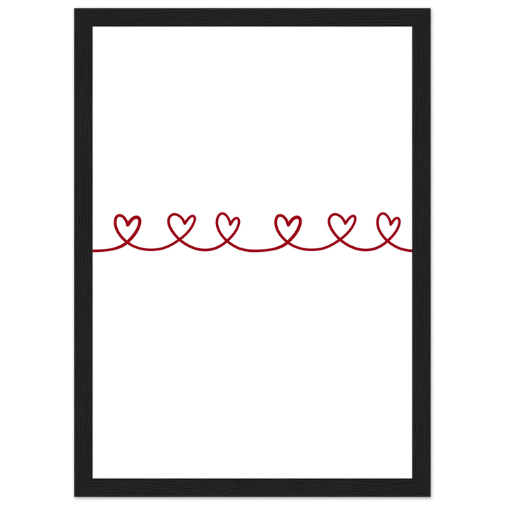 Affiche "Guirlande d'Amour" - MoodElle