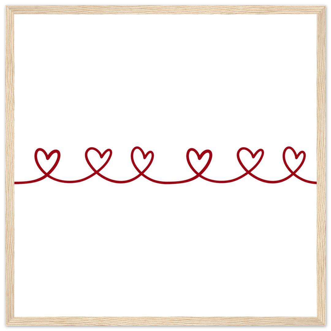 Affiche "Guirlande d'Amour" - MoodElle