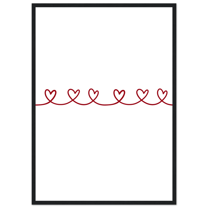 Affiche "Guirlande d'Amour" - MoodElle