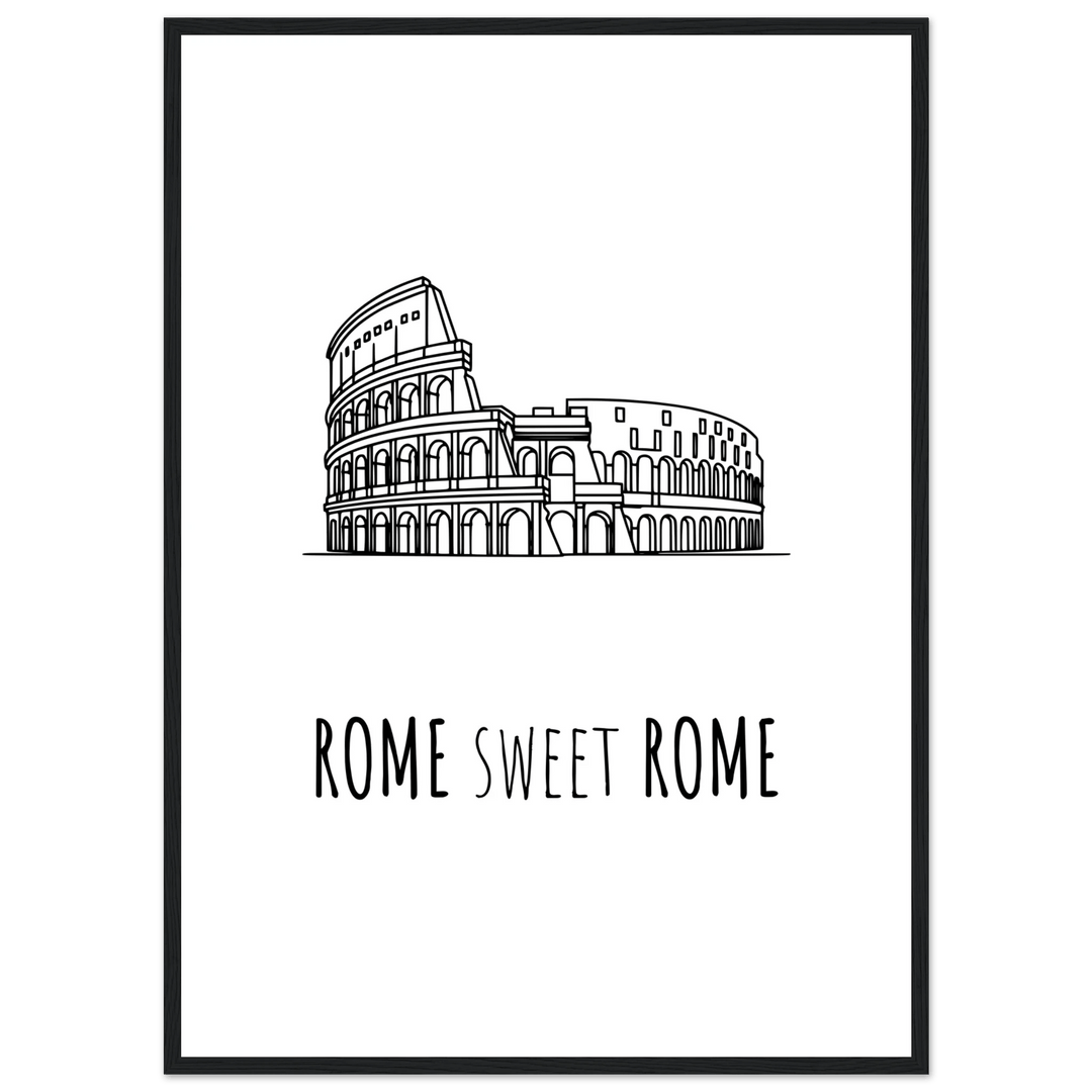 Affiche "Rome Sweet Rome" | Rome - MoodElle