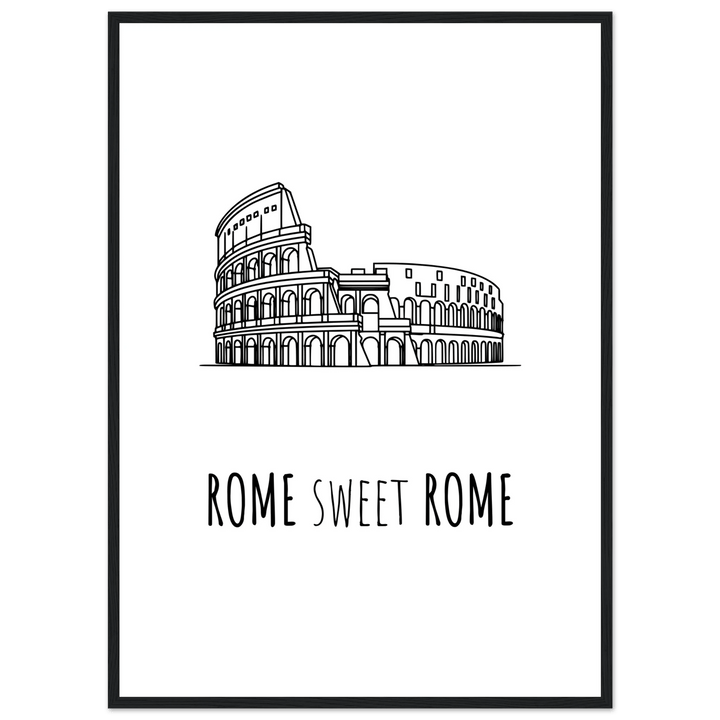 Affiche "Rome Sweet Rome" | Rome - MoodElle
