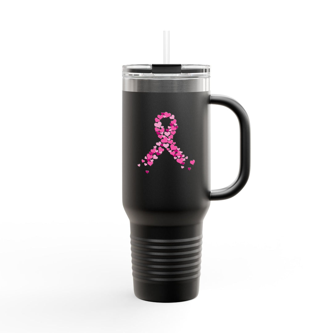 Gourde Solidaire Octobre Rose – Mug isotherme avec paille réutilisable - MoodElle