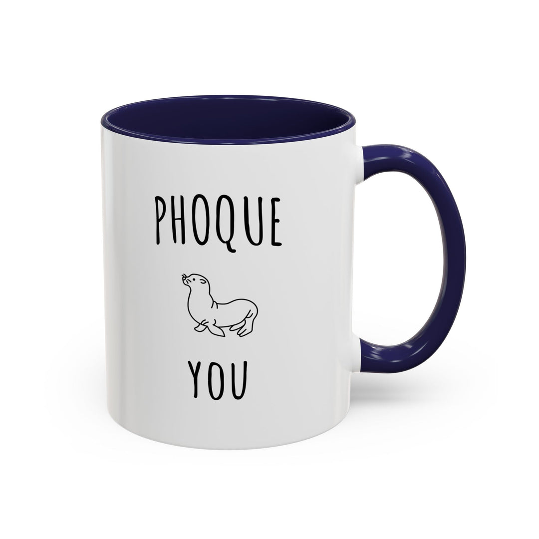 Mug "Phoque You" – Tasse Humour et Jeu de Mots – Cadeau Original et Décontracté - MoodElle