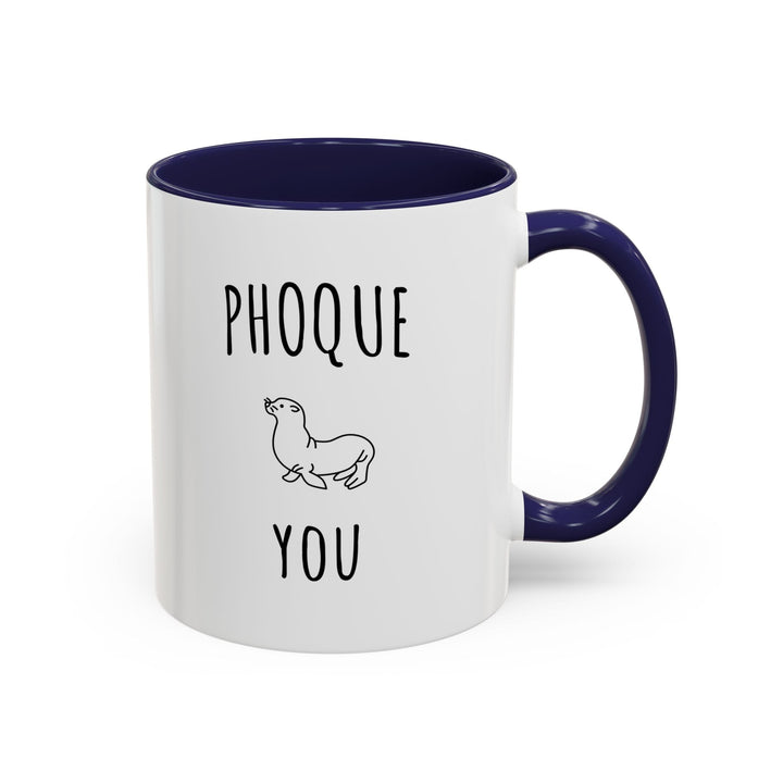 Mug "Phoque You" – Tasse Humour et Jeu de Mots – Cadeau Original et Décontracté - MoodElle