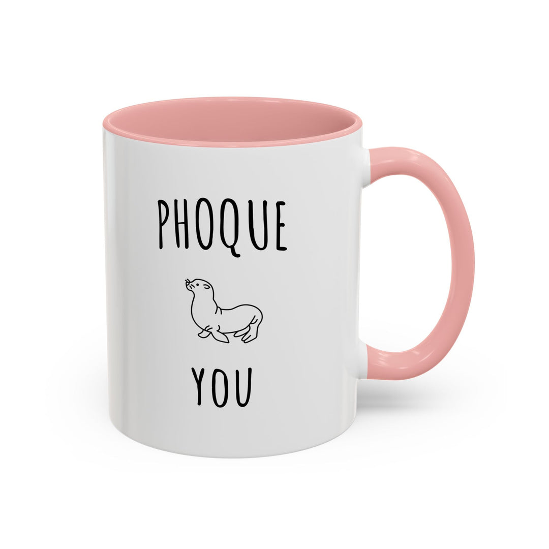 Mug "Phoque You" – Tasse Humour et Jeu de Mots – Cadeau Original et Décontracté - MoodElle