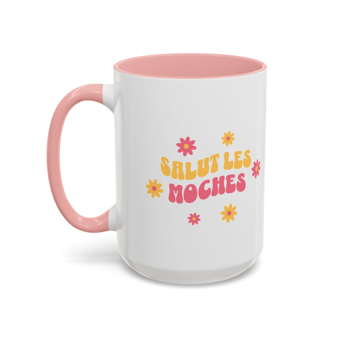 Mug “Salut les moches” – Tasse humour décalé – Cadeau drôle et insolent - MoodElle