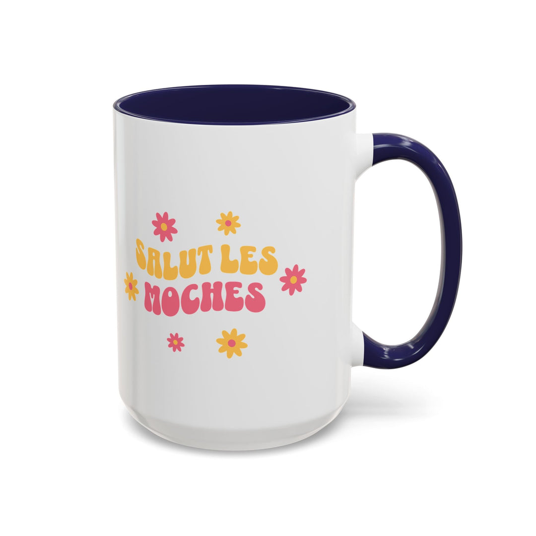 Mug “Salut les moches” – Tasse humour décalé – Cadeau drôle et insolent - MoodElle