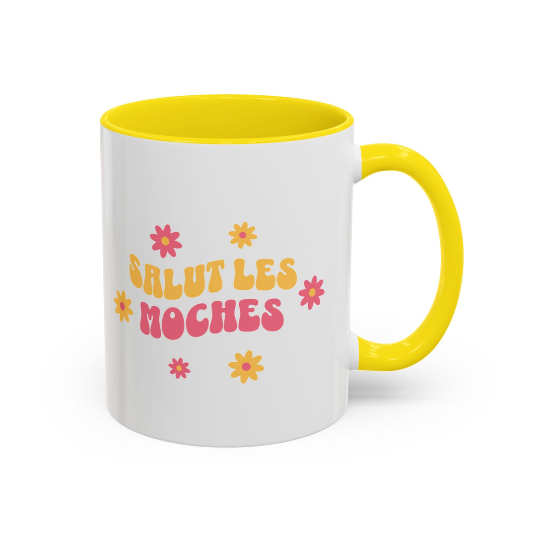 Mug “Salut les moches” – Tasse humour décalé – Cadeau drôle et insolent - MoodElle