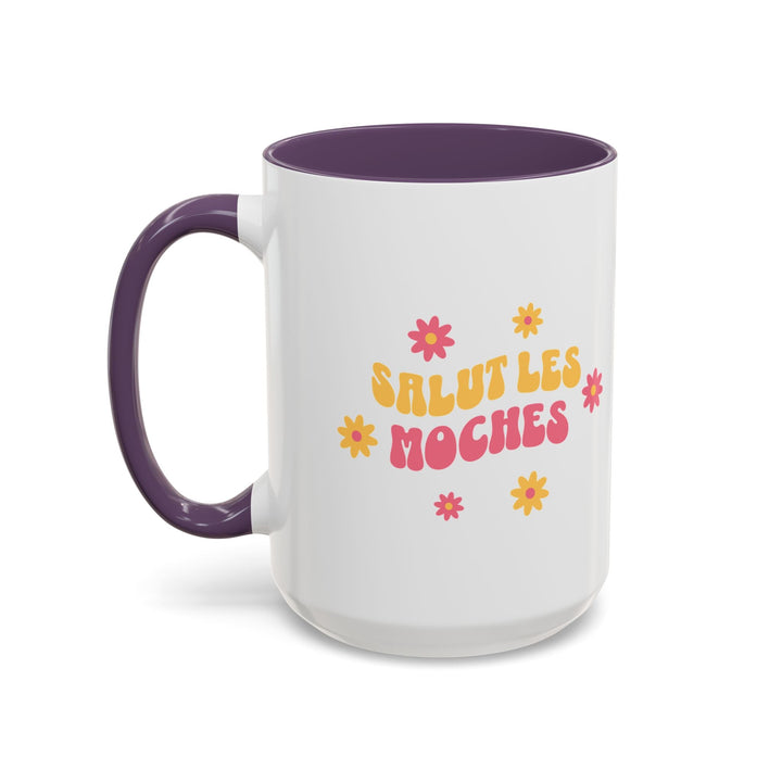 Mug “Salut les moches” – Tasse humour décalé – Cadeau drôle et insolent - MoodElle