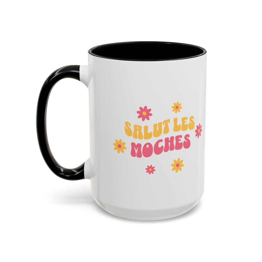 Mug “Salut les moches” – Tasse humour décalé – Cadeau drôle et insolent - MoodElle