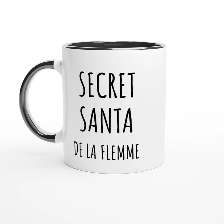 Mug " secret santa de la flemme" - MoodElle