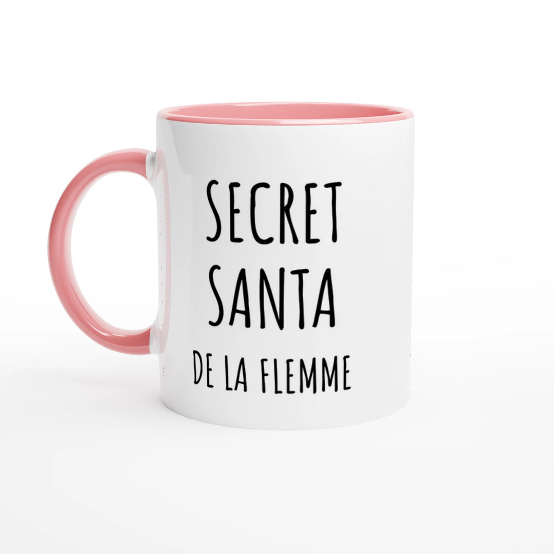 Mug " secret santa de la flemme" - MoodElle